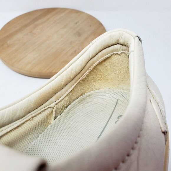 ECCO Shoes Womens 40 Soft 7 Perforated Leather Slip On Sneaker Comfort - Picture 15 of 16